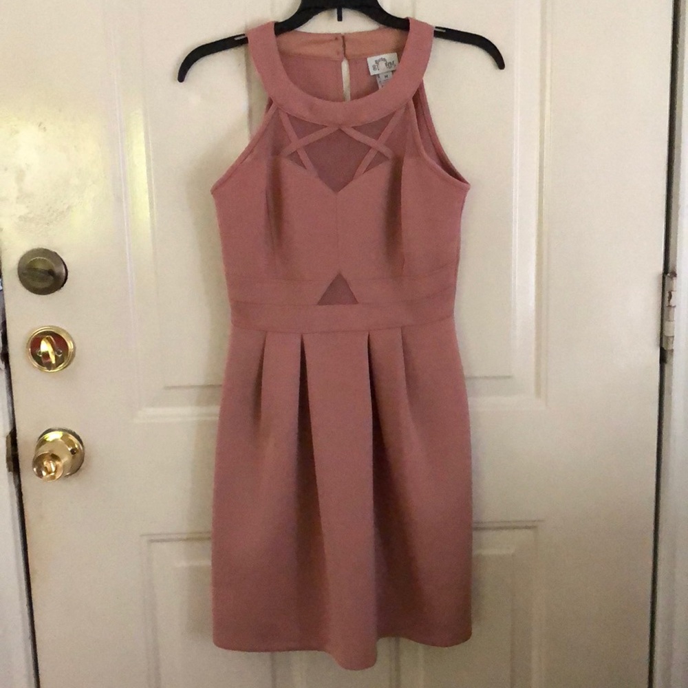 Pink formal mini dress💓💗